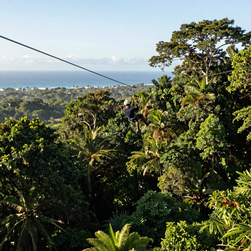 Rainforest Canopy Zipline Tour